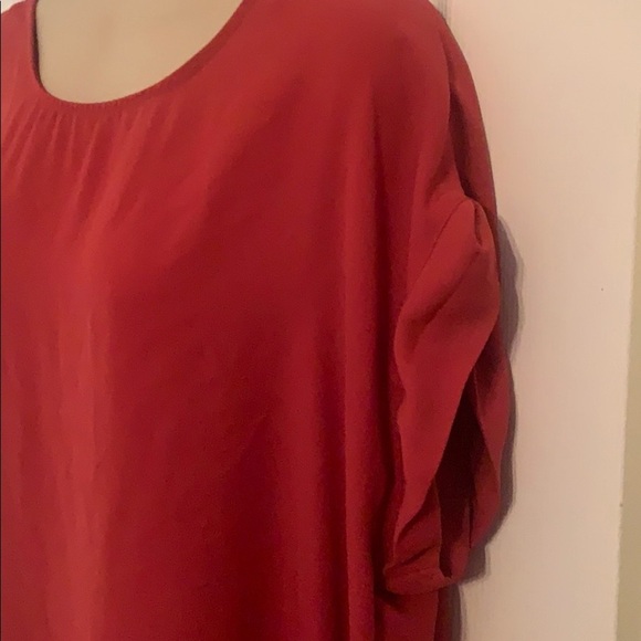 Forever 21 burnt orange top- large - Picture 3 of 6